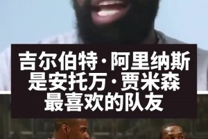初代双枪！贾米森：阿里纳斯是我最喜欢的队友！